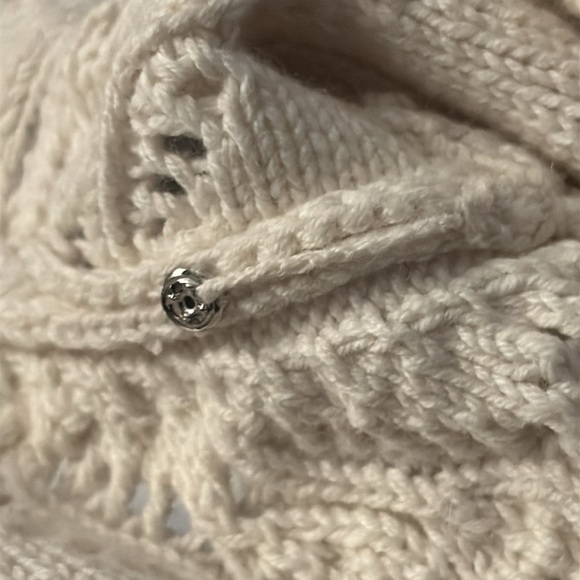 Rebecca Taylor La Vie Diamond Crochet Off White Ivory Dress Mini Size XS Casual - Picture 7 of 7